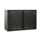 Nordal Armoire de fusion avec sangle - noir Nordal Armoire de fusion avec sangle - noir