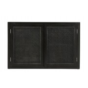 Nordal Merge cupboard with webbing - black Nordal Merge cupboard with webbing - black