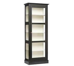 Nordal Armoire classique simple - noir / blanc