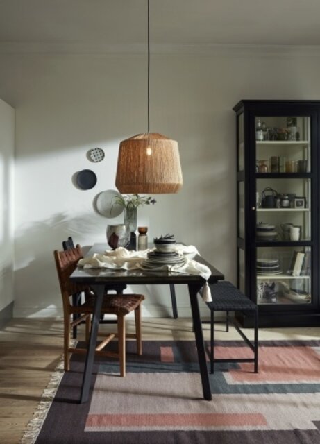 Nordal Armoire classique simple - noir / blanc