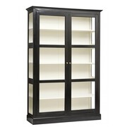 Nordal Classic cupboard double - black / white Nordal Classic cupboard double - black / white