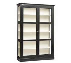 Nordal Classic  kast double - zwart/wit Nordal Classic  kast double - zwart/wit