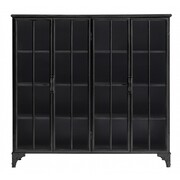 Nordal Armoire en fer forgé du centre-ville - noire