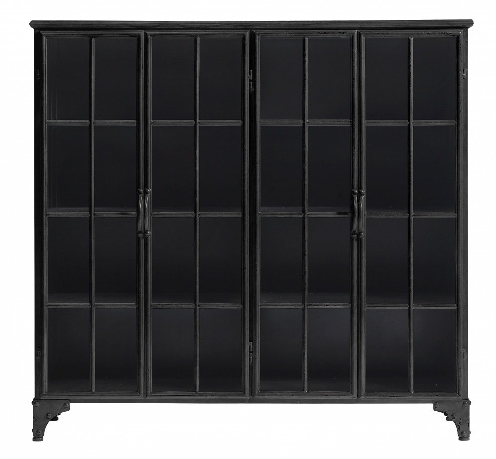 Nordal Armoire Downtown en fer - noir