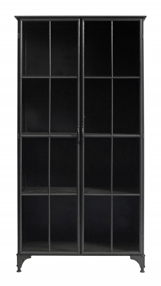 Nordal Armario de hierro Downtown - negro 97x44x184cm Nordal Armario de hierro Downtown - negro 97x44x184cm
