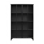 Nordal Downtown iron cabinet - black 120x36x185cm Nordal Downtown iron cabinet - black 120x36x185cm
