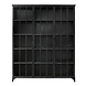 Nordal Downtown ijzeren kast - zwart 150x38x180cm Nordal Downtown ijzeren kast - zwart 150x38x180cm