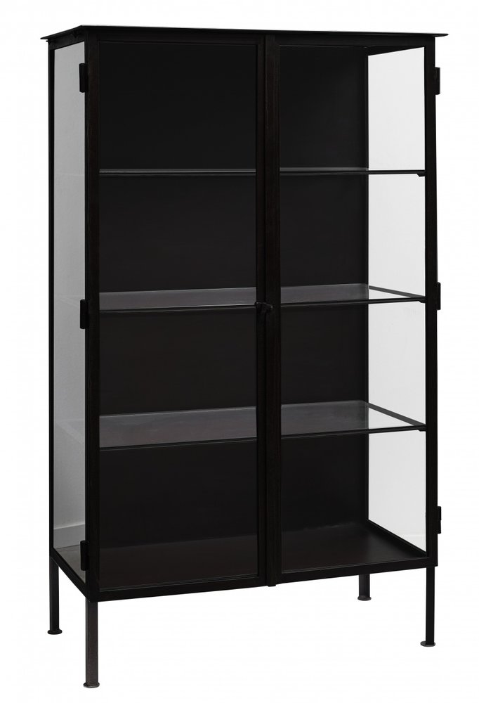 Nordal Armario Oregon con 2 puertas - negro Nordal Armario Oregon con 2 puertas - negro