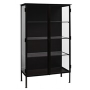Nordal Oregon cabinet with 2 doors - black Nordal Oregon cabinet with 2 doors - black