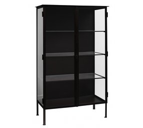 Nordal Armario Oregon con 2 puertas - negro