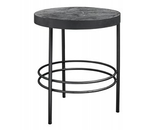 Nordal Tavolino Midnight tondo marmo - nero Nordal Tavolino Midnight tondo marmo - nero