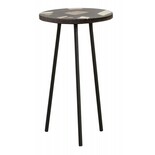 Nordal Table d'appoint en terrazzo - noir Nordal Table d'appoint en terrazzo - noir