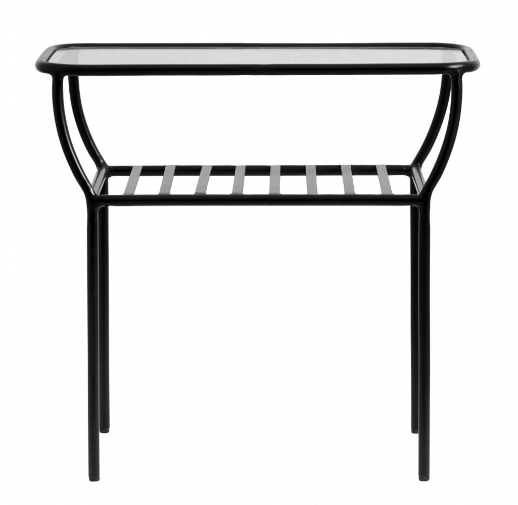 Nordal Mesa auxiliar elegante - negro