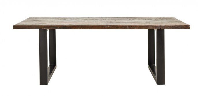 Nordal Vintage eettafel ijzer/hout