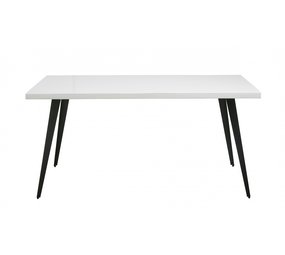 Nordal Blanca eettafel small - glanzend wit