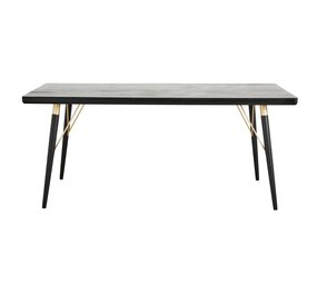 Nordal Table à manger - bois noir Nordal Table à manger - bois noir