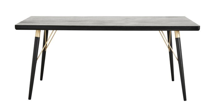 Nordal Dining table - black wood Nordal Dining table - black wood