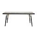 Nordal Eettafel - zwart hout Nordal Eettafel - zwart hout