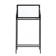 Nordal Counter marble / iron table with glass Nordal Counter marble / iron table with glass