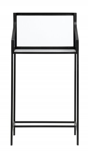 Nordal Bord marmor / jern bord med glas