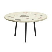 Nordal Terrazzo salontafel rond - pistache Nordal Terrazzo salontafel rond - pistache