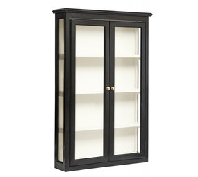 Nordal Armario de pared clásico - negro