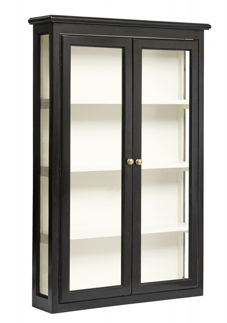 Nordal Classic  wandkast- zwart