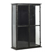 Nordal Armario de pared de hierro Downtown - negro 80x20x121cm Nordal Armario de pared de hierro Downtown - negro 80x20x121cm