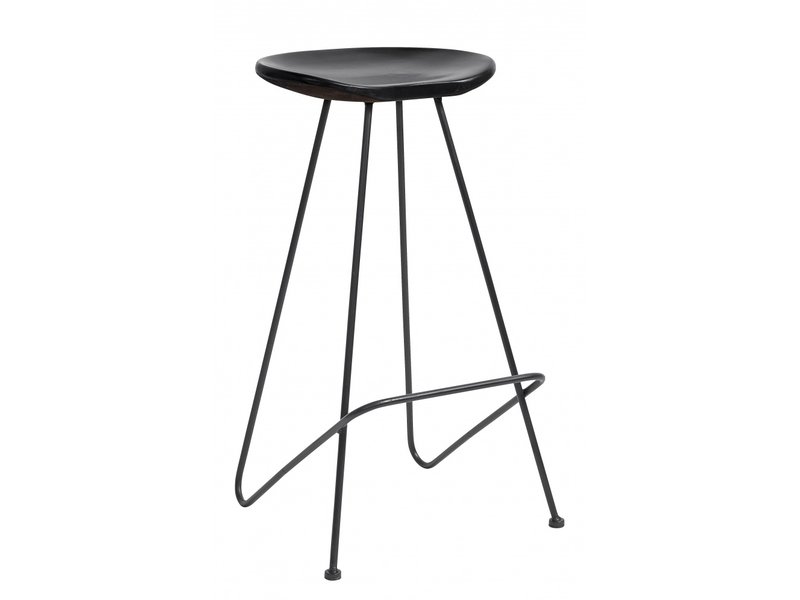 Nordal barstol svart LIVING AND CO. Hübsch Barstol sort Metall
