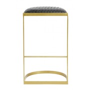 Nordal EA Barhocker - schwarz / gold Nordal EA Barhocker - schwarz / gold