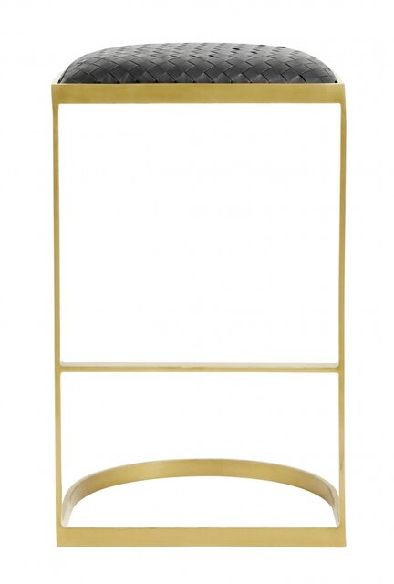 Nordal EA bar stool - black / gold Nordal EA bar stool - black / gold