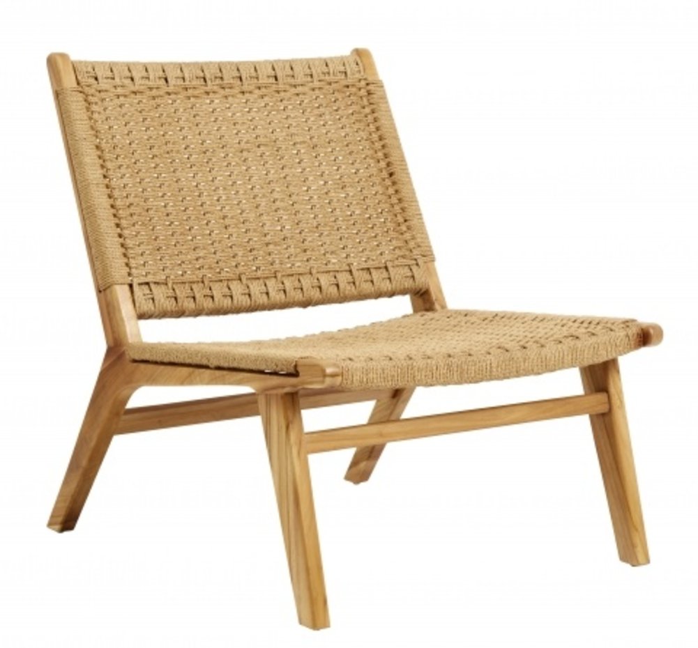 Nordal Club lounge chair teak LIVING AND CO.