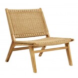 Nordal Club loungestoel - teak