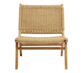 Nordal Club loungestoel - teak Nordal Club loungestoel - teak