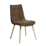 Nordal Chaise de salle à manger Flower - marron clair Nordal Chaise de salle à manger Flower - marron clair