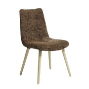 Nordal Silla de comedor Flower - marrón claro Nordal Silla de comedor Flower - marrón claro