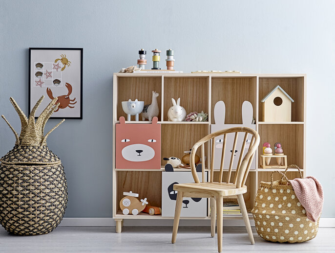 Bloomingville Mini Bookcase with drawers