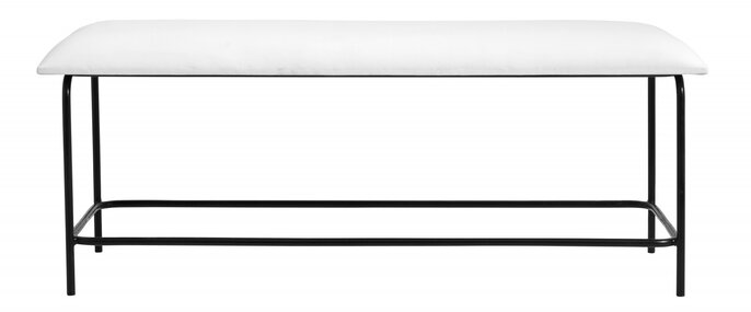 Nordal Sofá de vainilla - blanco