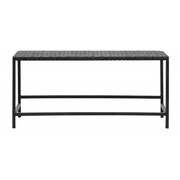 Nordal Sofa med sort læder Nordal Sofa med sort læder