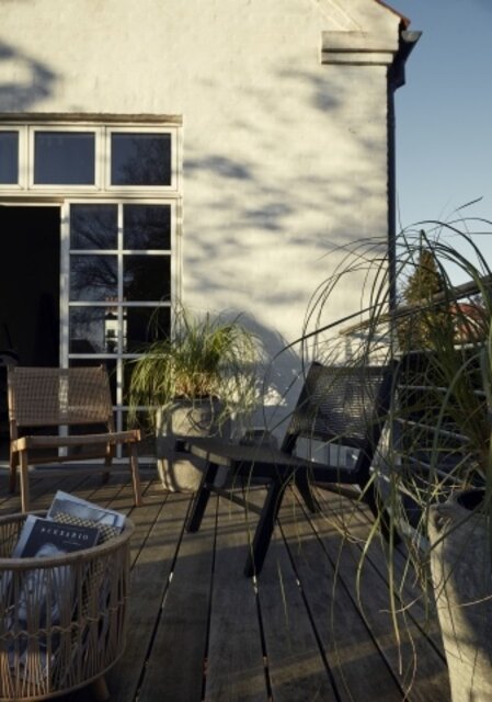 Nordal Vasai loungestol - svart