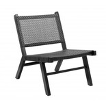 Nordal Chaise longue Vasai - nero