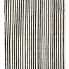 Nordal Stripes vloerkleed - gebroken wit/zwart Nordal Stripes vloerkleed - gebroken wit/zwart