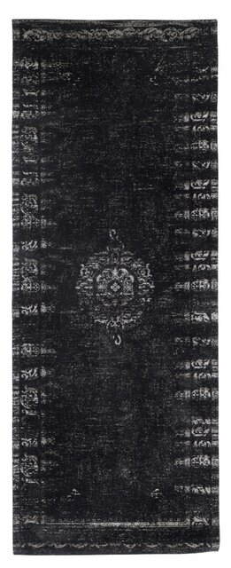 Nordal Grand woven rug - dark gray / black