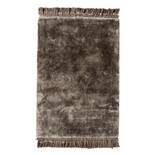 Nordal Tapis noble à franges - gris chaud 160x240 Nordal Tapis noble à franges - gris chaud 160x240