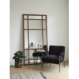 Nordal Edel teppe med frynser - varm grå 160x240 Nordal Edel teppe med frynser - varm grå 160x240