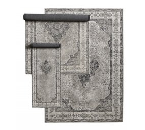 Nordal Venus geweven vloerkleed - grijs 200x290