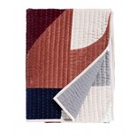 Nordal Patchwork quilt - lyserød blanding