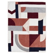 Nordal Patchwork quilt - pink mix