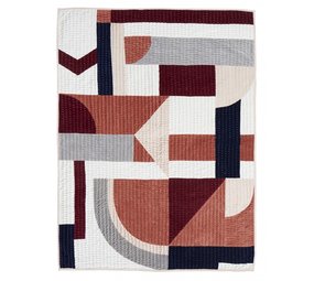 Nordal Patchwork quilt - roze mix