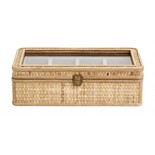 Nordal Rattan Schmuckschatulle - natur